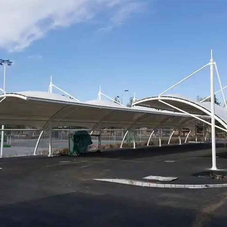 维西膜结构电动车棚