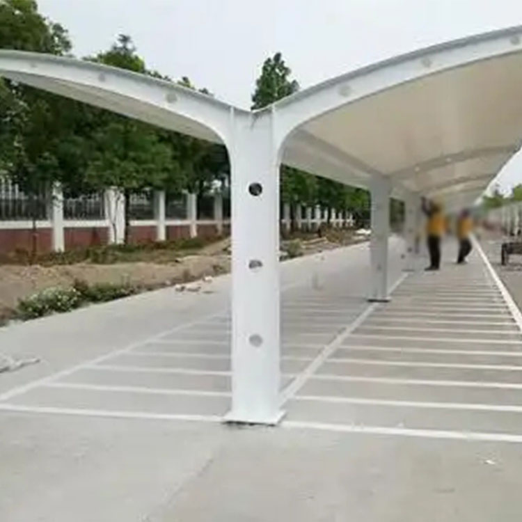 维西膜结构电动车棚