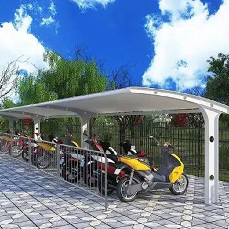 维西膜结构电动车棚