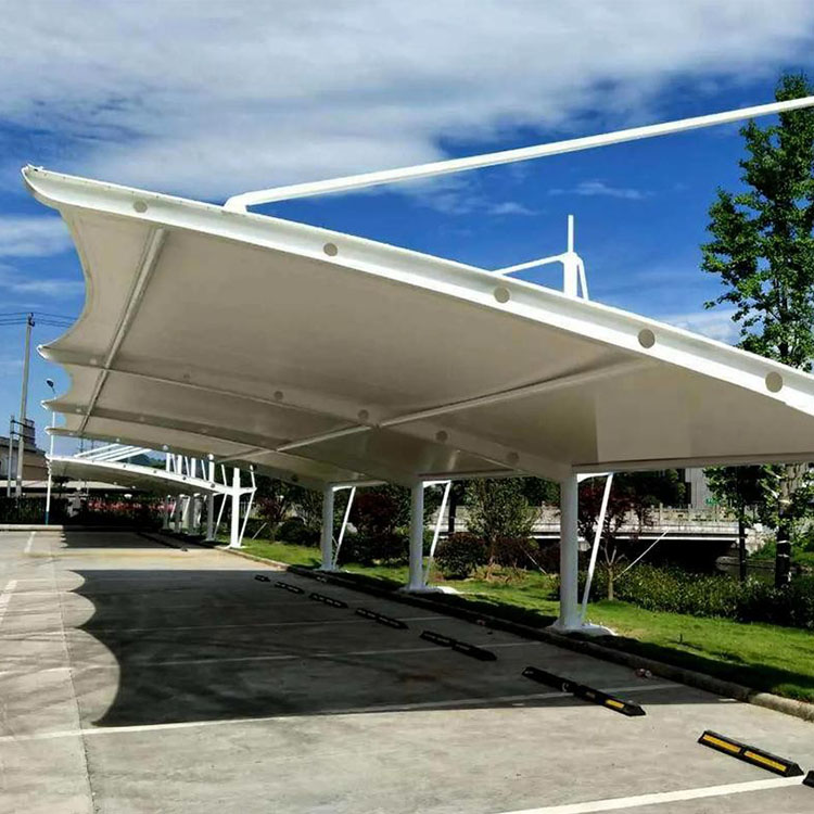 维西膜结构汽车棚