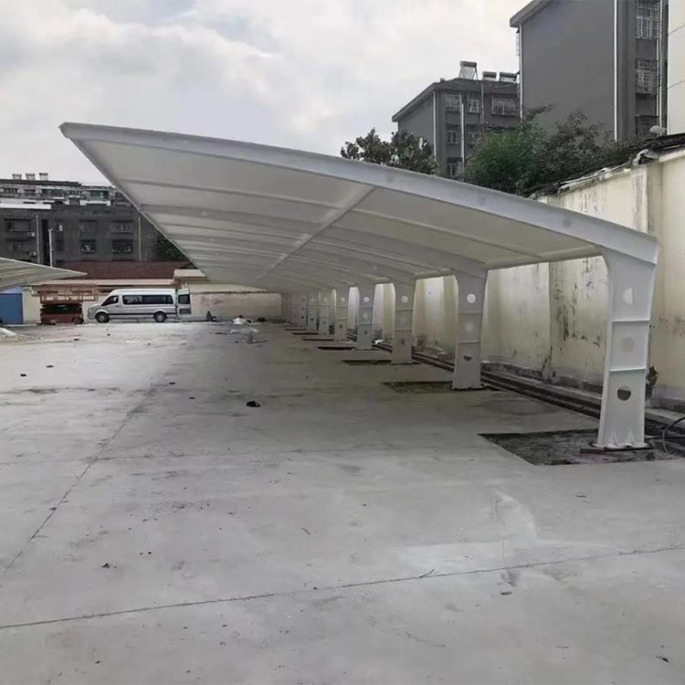 维西膜结构汽车棚