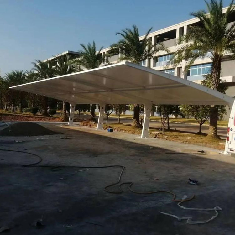 维西膜结构汽车棚